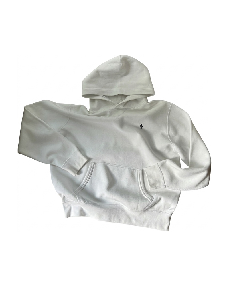 Pony Hoodie, White